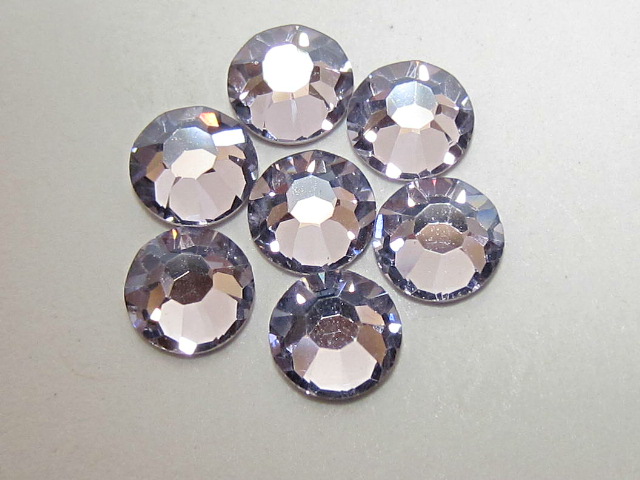 72 pcs. 20ss PALE LILAC MYSTIQUE (maxima) FLATBACK PRECIOSA Rhinestones